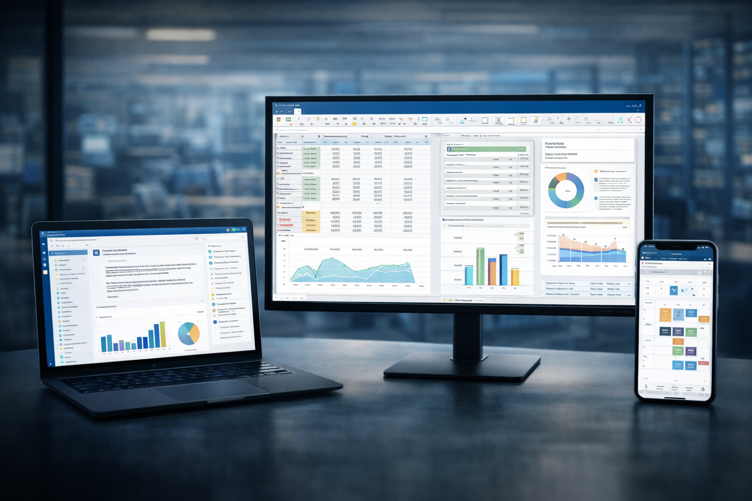 Servicios y aplicaciones de escritorio y web